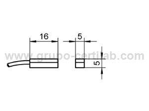 SENSOR DE TEMPERATURA PT100 -10 a 110ºC